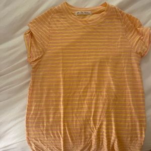 Free people striped tee! Size M.